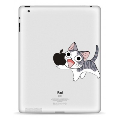 Happy Cat iPad Sticker